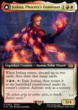 Joshua, Phoenix's Dominant // Phoenix, Warden of Fire