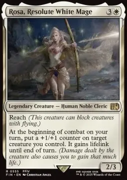 Rosa, Resolute White Mage