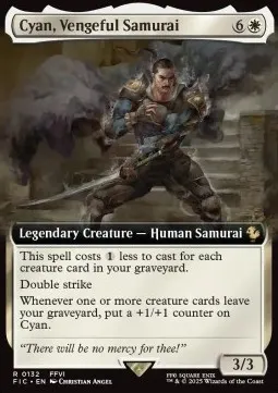 Cyan, Vengeful Samurai