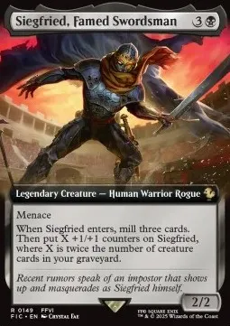 Siegfried, Famed Swordsman