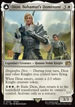 Dion, Bahamut's Dominant // Bahamut, Warden of Light