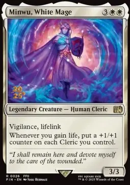 Minwu, White Mage