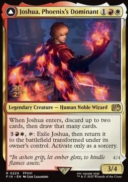 Joshua, Phoenix's Dominant // Phoenix, Warden of Fire