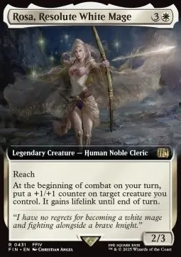 Rosa, Resolute White Mage