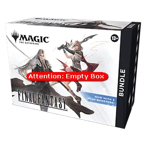 FINAL FANTASY | Empty "Fat Pack Bundle" Box