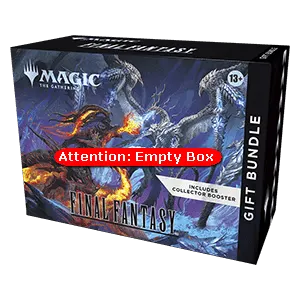 FINAL FANTASY | Empty "Fat Pack Bundle" Gift Edition Box