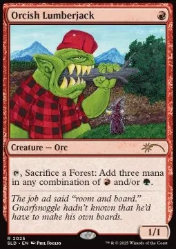 Orcish Lumberjack