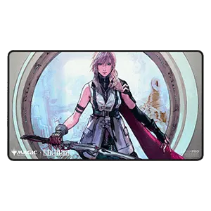 FINAL FANTASY: "Lightning, Army of One" Stitched Playmat