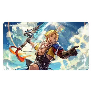 FINAL FANTASY: "Tidus, Yuna's Guardian" Playmat