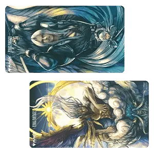 FINAL FANTASY: "Sephiroth, Fabled SOLDIER // Sephiroth, One-Winged Angel" Double-Sided Playmat