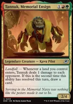 Tannuk, Memorial Ensign