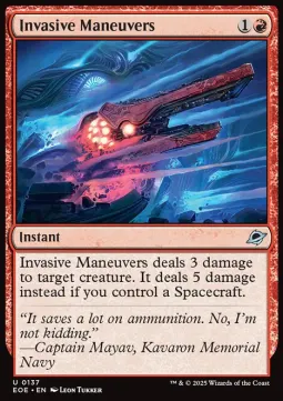 Invasive Maneuvers