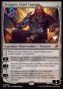 Tezzeret, Cruel Captain