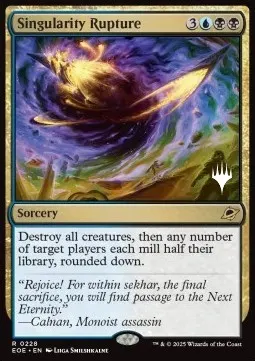 Singularity Rupture