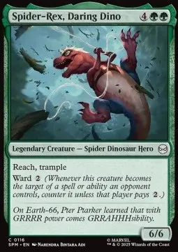 Spider-Rex, Daring Dino
