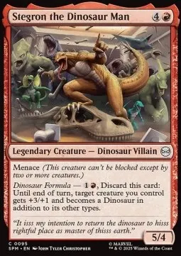 Stegron the Dinosaur Man