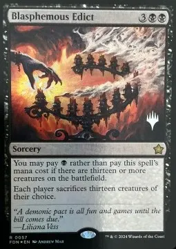 Blasphemous Edict