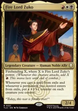 Fire Lord Zuko