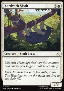 Aardvark Sloth