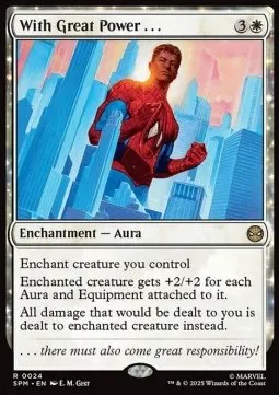 With Great Power . . .
