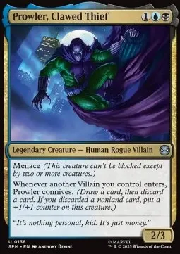 Prowler, Clawed Thief