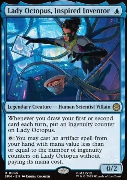 Lady Octopus, Inspired Inventor