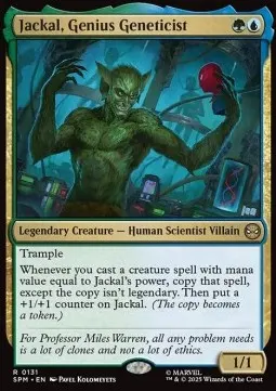 Jackal, Genius Geneticist