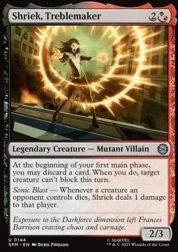 Shriek, Treblemaker