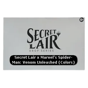 Secret Lair x Marvel's Spider-Man | Venom Unleashed (Colors)