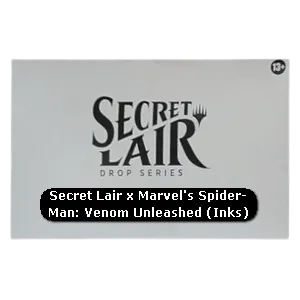 Secret Lair x Marvel's Spider-Man | Venom Unleashed (Inks)