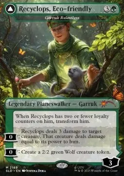 Garruk Relentless // Garruk, the Veil-Cursed