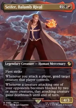 Seifer, Balamb Rival