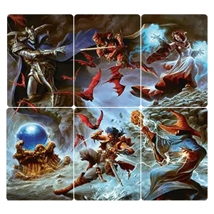 FINAL FANTASY Holiday Release | "Garland at the Chaos Shrine" Scene Art Cards Set