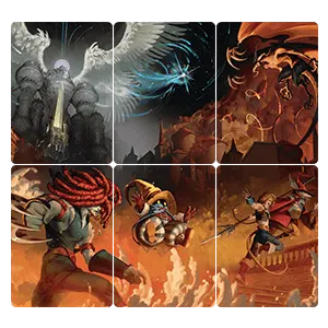 FINAL FANTASY Holiday Release | "The Siege of Alexandria" Scene Art Cards Set