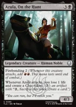 Azula, On the Hunt