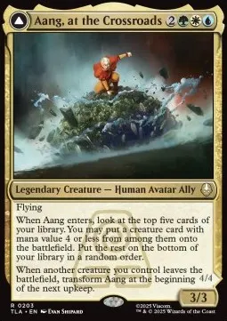 Aang, at the Crossroads // Aang, Destined Savior