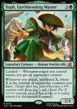 Toph, Earthbending Master