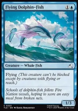 Flying Dolphin-Fish