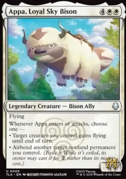 Appa, Loyal Sky Bison