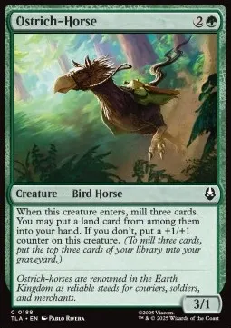 Ostrich-Horse