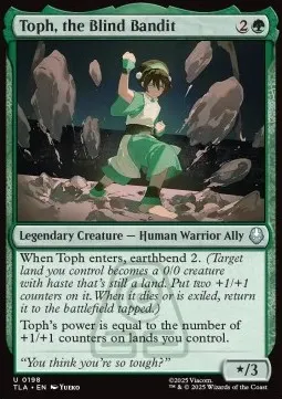 Toph, the Blind Bandit