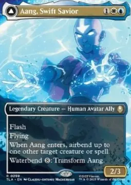 Aang, Swift Savior // Aang and La, Ocean's Fury