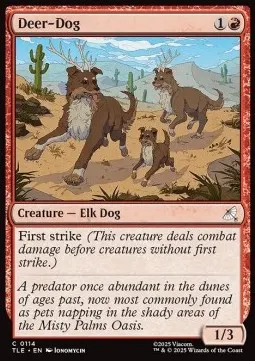 Deer-Dog