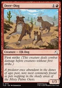 Deer-Dog