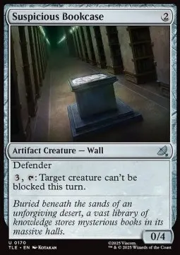 Suspicious Bookcase