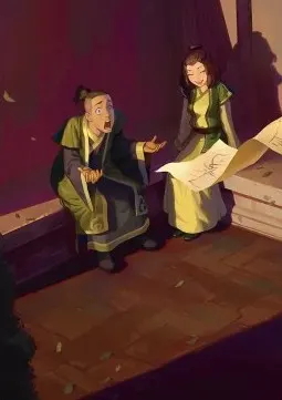 Art Series: Sokka and Suki