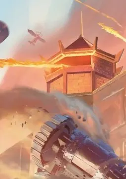 Art Series: Fire Nation Turret