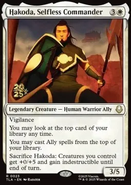 Hakoda, Selfless Commander