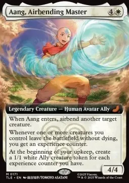 Aang, Airbending Master
