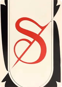 An Encyclopedia of Magic Face Card "S"